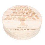 Boîte de rangement en bois pour les dents et les cheveux de bébé, boîte de collecte de souvenirs pour ... Boîte de rangement en bois pour les dents et les cheveux de bébé, boîte de collecte de souvenirs pour ...