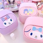 Bo�te de rangement de bureau, dessin anim� japonais, m�lodie kuromi, bo�te de rangement pour voiture, ...