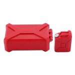 Bo�te de rangement en plastique, outil de d�coration pour traxxas trx4 trx6 axial scx10 90046 d90 1 / ...