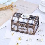 Bote de rangement en plastique transparent, 1 pice, anime pirate pour pirate crystal gem treasure, ...