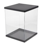Bote de rangement transparente pour lunettes de maquillage, etui de protection pour jouets mouls sous ...