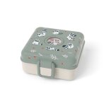 Boite a sandwich et go�ter 850ml snacky vert raccoon