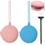 Boite a tetine, boite tetine bebe, boite a tetine bebe, etui porte - sucette en silicone, pack de 2, ... Boite a tetine, boite tetine bebe, boite a tetine bebe, etui porte - sucette en silicone, pack de 2, ...