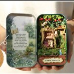 Bo�te de th��tre for�t rhapsody maison de poup�e 3d, mini puzzle miniature en bois, meubles de maison ...
