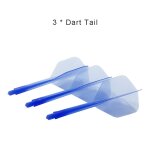 Bote de transport de flchettes transparente avec serrure, stockage de flchettes, accessoires de flchettes, ...