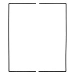 Bo�tier d'�cran lcd oem pour samsung galaxy z fold6 5g f956, pi�ce de rechange (sans logo)