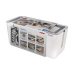 Bo�tier de protection de c�bles, fiches et rallonges, reer cableguard 78020