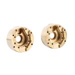 Bo�tier t4 en laiton pour t�l�commande 1:10, 2 pi�ces, contrepoids, portail d'entra�nement, chenille ...