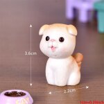Bol assiette chat poisson mignon micro paysage figurine ornements r�sine artisanat miniature f�e jardin ...