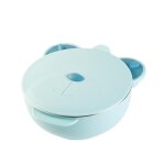 Bol en forme de dessin anim� pour enfants, avec couvercle anti - br�lure, plat isol� en acier inoxydable ...