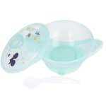 Bol hermtique avec ventouse et cuillre mickey + 10mois