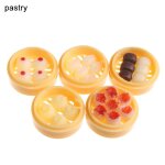 Bol de riz miniature pour maison de poup�e, 1 pi�ce, 1:6, mini cuisine chinoise, nourriture pour poup�e ...