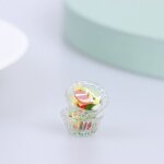 Bol a salade de lgumes pour maison de poupe, echelle miniature 1:12, nourriture pour maison de poupe, ...