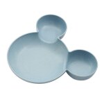 Bol de souris de dessin anim, plats, bote a djeuner pour enfant, bb enfant, bol d'alimentation de ...