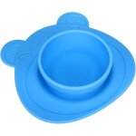 Bol a ventouse antidérapant en silicone en forme d'ours pour enfants - tapis de repas sûr, flexible et ... Bol a ventouse antidérapant en silicone en forme d'ours pour enfants - tapis de repas sûr, flexible et ...