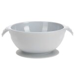 Bol ventousé en silicone gris - lassig Bol ventousé en silicone gris - lassig