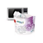 Bolsas esterilizadoras a vapor para microondas avent