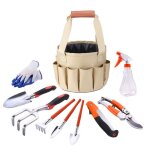 Bon66 ensemble d'outils de jardin 10 pièces / ensemble kit de jardin multifonctionnel pratique / truelle ... Bon66 ensemble d'outils de jardin 10 pièces / ensemble kit de jardin multifonctionnel pratique / truelle ...