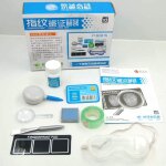 Bon66 kit d'analyse de vérification d'empreintes digitales pour enfants bricolage science expérience ... Bon66 kit d'analyse de vérification d'empreintes digitales pour enfants bricolage science expérience ...