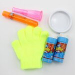 Bon66 magie soufflant bulle elastique sauter souffleur gants en plein air drle enfants enfants jouet ...