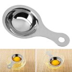 Bon66 sparateur de jaune d'oeuf en acier inoxydable sparateur blanc oeuf tamis dispositif mini ustensiles ...
