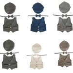 Bonnet, chapeau et noeud papillon pour nouveau - n�, 3 pi�ces, accessoires de photographie, tenues de ...