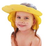 Bonnet de douche pour bb - protection anti - shampoing, silicone souple, motifs animaux mignons, rglable, ...