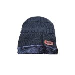 Bonnet et echarpe de ski en cuir chaud et froid pour homme et femme, 2 pièces, en tricot, offre spéciale ... Bonnet et echarpe de ski en cuir chaud et froid pour homme et femme, 2 pièces, en tricot, offre spéciale ...