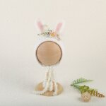 Bonnet en feutre de laine pour, accessoires de photographie, chapeau de renne pour fille et garon, chapeau ...
