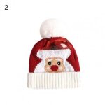 Bonnet de noël en peluche pour enfants, echarpe en peluche, motif arbre de noël, collection automne et ... Bonnet de noël en peluche pour enfants, echarpe en peluche, motif arbre de noël, collection automne et ...