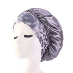Bonnet de nuit a large bande pour femmes, ethnique, pour dormir, chimio, soins capillaires, envelopper ...