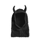 Bonnets tricotés chauds, chapeaux amusants en corne tricotée, chapeaux en laine chauds et tendance pour ... Bonnets tricotés chauds, chapeaux amusants en corne tricotée, chapeaux en laine chauds et tendance pour ...
