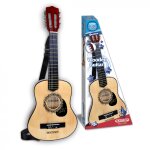 Bontempi guitare en bois 75 cm avec sacoche et bandoulière Bontempi guitare en bois 75 cm avec sacoche et bandoulière