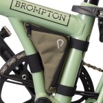Boomerang bromptframe bag bicycle accessories (green)