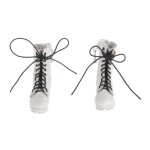 Bottes en cuir pour femmes, personnalises, echelle 1:6, pour jouet ht 12 pouces, pices de poupe, accessoire ...