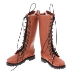 Bottes en cuir pu pour homme, chaussures pour figurine de soldat de 12 pouces, echelle 1:6