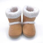 Bottes d'hiver chaudes a semelles antidrapantes pour bbs filles
