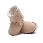 Bottes de neige antid�rapantes pour b�b�s filles, chaussures d'hiver en peluche fourrure, garde au chaud ...