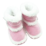 Bottes de neige solides a lacets pour bbs filles de 0 a 18 mois, chaussures antidrapantes pour nourrissons, ...