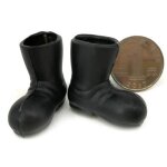 Bottes de pluie miniatures en caoutchouc pour maison de poupe, echelle 1 / 12, 1 paire, accessoires ...