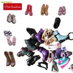 Bottes a talons hauts, 1 paire, chaussures a la mode, jouets mignons, vtements de bricolage pour accessoires ...