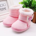 Bottines de neige souples pour bébés filles et garçons, chaussures chauffantes pour nourrissons Bottines de neige souples pour bébés filles et garçons, chaussures chauffantes pour nourrissons