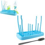Bottle drainer, bottle dryer, drier for trees, baby bottle dryer, comes with 1 silicone milk bottle brush, ...