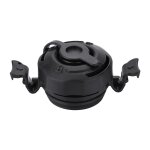 Bouchon de valve d'air boston 3 en 1 pour matelas gonflable intex, noir