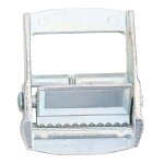 Boucle en alliage de zinc pour sangle d'arrimage robuste, boucle  cliquet  tendeur fixe (zinc blanc ...