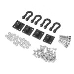 Boucle de remorquage pour camion radiocommand� 1 / 10 rc, 4 pi�ces, crochet d'attelage pour voiture, ...