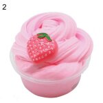 Boue de boue de cr�me glac�e aux fruits 60 / 100ml, anti stress pour enfants, jouet anti stress