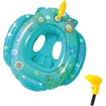 Boue gonflable dinosaure pour enfants avec pistolet a eau intgr, pvc extra epais (0, 25 mm), pour ...