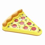 Bouée gonflable géante en forme de tranche de pizza, jouets de bain, bouée d'été, lot de 1 Bouée gonflable géante en forme de tranche de pizza, jouets de bain, bouée d'été, lot de 1
