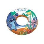 Bouee gonflable ronde 50 cm enfant, stitch disney - anneau natation, flotteur - piscine et mer - set ...